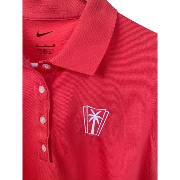 Nike Dri-FIT Victory Golf Polo-Performance Active Top-Pink-Women's-M - Picture 3 of 5